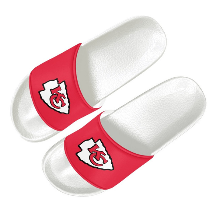Women's Kansas City Chiefs Flip Flops 001